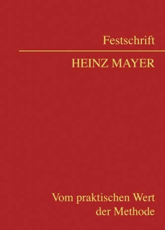 Vom praktischen Wert der Methode