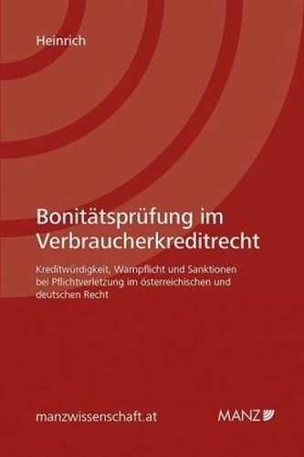 Bonitätsprüfung im Verbraucherkreditrecht