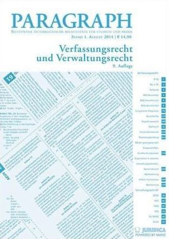 Verfassungsrecht und Verwaltungsrecht (f. Österreich)
