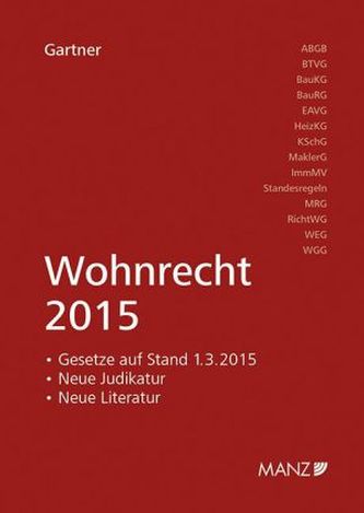 Wohnrecht 2015 (f. Österreich)