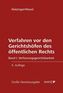 Verfahren vor den Gerichtshöfen des öffentlichen Rechts (f. Österreich). Bd.1