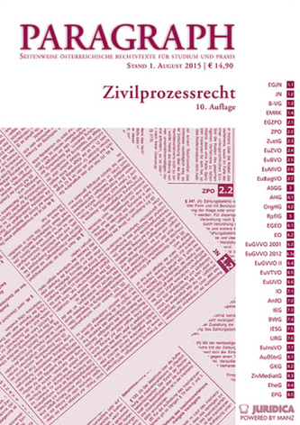 Zivilprozessrecht (f. Österreich)