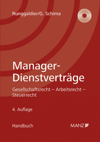 Manager-Dienstverträge, m. CD-ROM (f. Österreich)