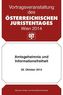 Amtsgeheimnis und Informationsfreiheit (f. Österreich)