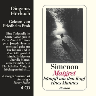 Maigret kämpft um den Kopf eines Mannes, 4 Audio-CDs