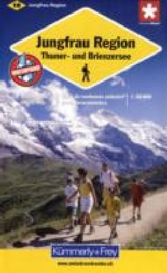 Kümmerly & Frey Karte Jungfrau-Region