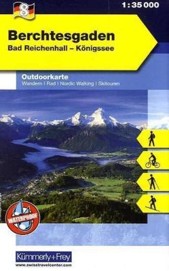 Kümmerly & Frey Outdoorkarte Berchtesgaden
