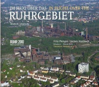 Im Flug über das Ruhrgebiet. In Flight over Ruhrgebiet