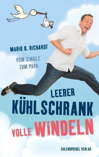 Leerer Kühlschrank, volle Windeln