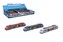 Vlak 17cm kov/plast 3 barvy