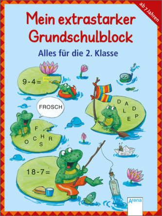 Mein extrastarker Grundschulblock - Alles für die 2. Klasse