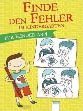Finde den Fehler - Im Kindergarten