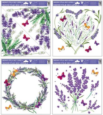 Okenní fólie 30 x 30cm - více druhů