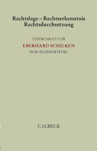 Rechtslage - Rechtserkenntnis - Rechtsdurchsetzung