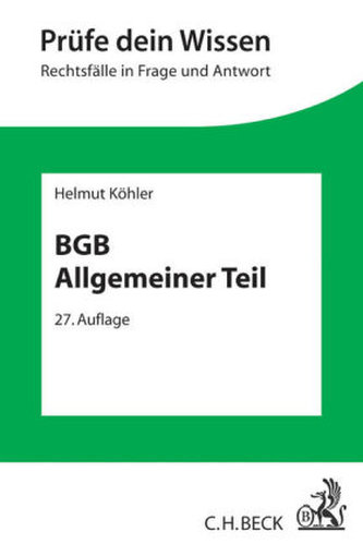 BGB, Allgemeiner Teil