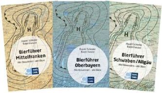 Bierführer Mittelfranken. Bierführer Oberbayern. Bierführer Schwaben/Allgäu, 3 Bände