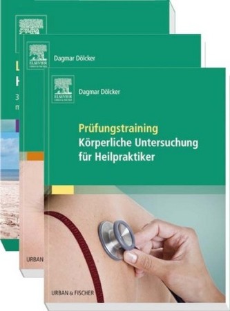 Prüfungsvorbereitungs-Set für Heilpraktiker, 3 Bde.