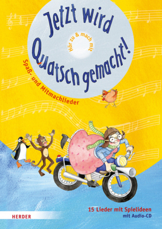 Jetzt wird Quatsch gemacht!, m. Audio-CD