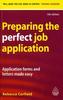 Preparing the perfect job application
