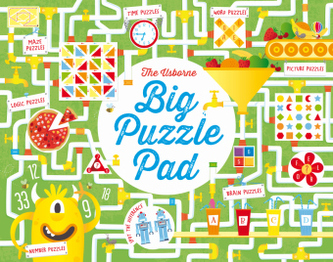The Usborne Big Puzzle Pad