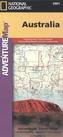 National Geographic Adventure Travel Map Australia