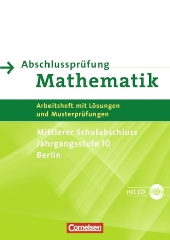 Mittlerer Schulabschluss,Jahrgangsstufe 10, Berlin, m. CD-ROM, Neubearbeitung