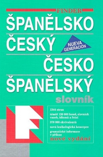 FIN Španělsko český-česko  španělský slovník