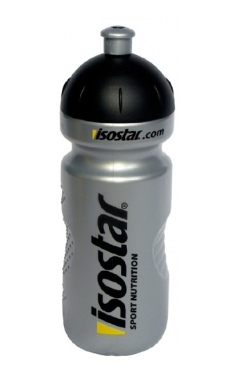 Isostar cyklistická fľaša 650ml bidon - strieborná - strieborná