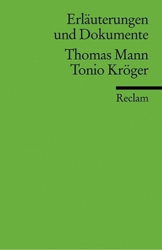Thomas Mann 'Tonio Kröger'