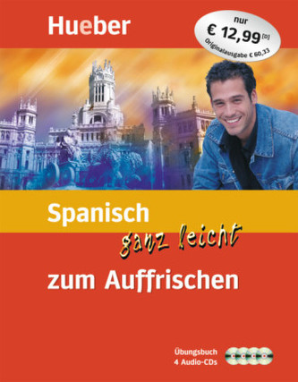 Spanisch ganz leicht zum Auffrischen, Übungsbuch u. 4 Audio-CDs