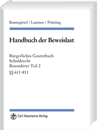Bürgerliches Gesetzbuch Schuldrecht Besonderer Teil II §§ 611-811
