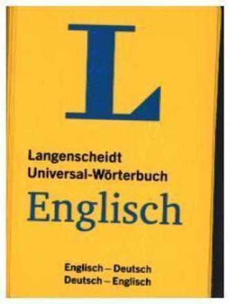 Langenscheidt Universal-Wörterbuch Englisch