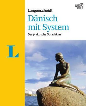 Langenscheidt Dänisch mit System, Buch, Begleitheft, 3 Audio-CDs u. 1 MP3-CD