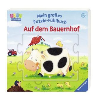Mein großes Puzzle-Fühlbuch: Auf dem Bauernhof