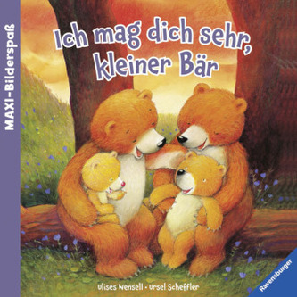Ich mag dich sehr, kleiner Bär