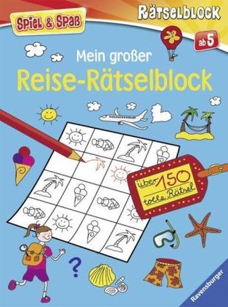 Mein großer Reise-Rätselblock