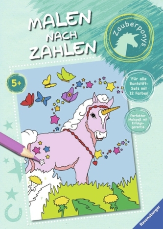 Malen nach Zahlen: Zauberponys