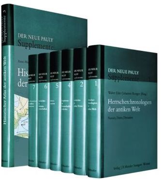 Der Neue Pauly, Supplemente, 1. Staffel, 7 Bde. zur Subskription. Bd.1-7