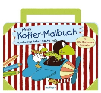 Mein Koffer-Malbuch vom kleinen Raben Socke