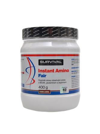BCAA Instant amino fair power 400 g - pomeranč