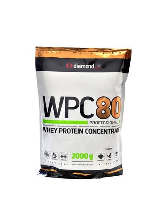 Diamond line WPC 80 protein 2000 g - vanilka