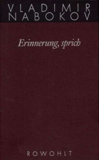 Erinnerung, sprich