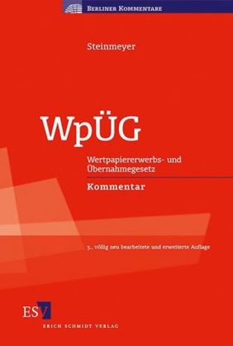 Wertpapiererwerbs- und Übernahmegesetz (WpÜG), Kommentar