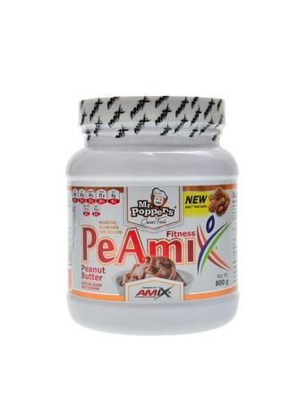 Peamix peanut butter 800g smooth Mr Poppers