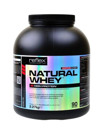 Natural Whey protein 2270 g - jahoda