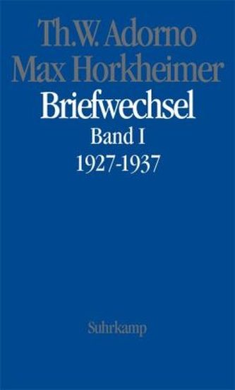 Briefwechsel 1927-1969. Bd.1