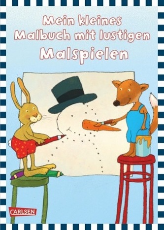 Mein kleines Malbuch mit lustigen Malspielen