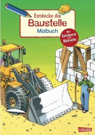 Entdecke die Baustelle, Malbuch