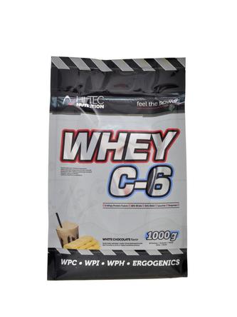 Whey C6 CFM 100% whey 1000 g - čokoládová sušienka