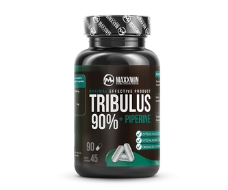 Tribulus 90% + piperine 90 kapsúl